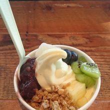 ピンクベリーにて