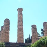 ギリシャで豪華客船クルーズ　　(20)　アポロン神殿を散策