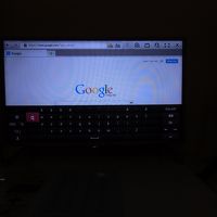 部屋のテレビでインターネットもできます