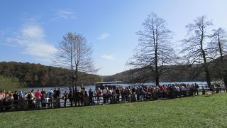 船を待たずに、歩きました