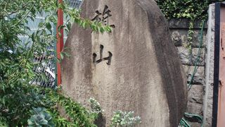 築地市場場内の水神社境内にひっそりとあります～