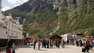 駅=港　売店・食堂もイロイロありました