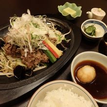 スタミナ焼きしゃぶ定食