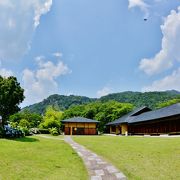 千段以上の階段を上らずに山寺の全体像を眺められる場所　無料駐車場あり　駅前駐車場500円