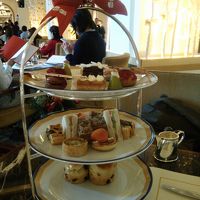 クリスマス限定のハイティーです。