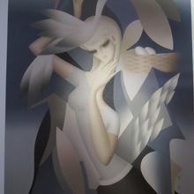 買って来た東郷青児の複製画