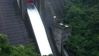 あまり大きなダムではありません。