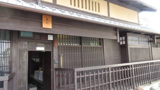 京都でも珍しい、江戸時代の町家。