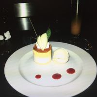 鉄板焼コースのデザート