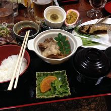 味徳御膳。全部美味しかった☆