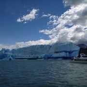 氷河クルーズで見たウプサラ氷河