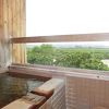 客室露天風呂付きでゆったり温泉