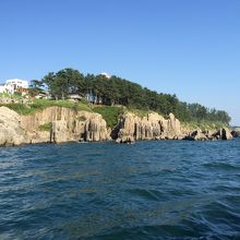 ガイドの方が色々な岩の名称教えてくれます