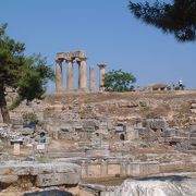ギリシャで豪華客船クルーズ　　(7)　コリントス遺跡を散策