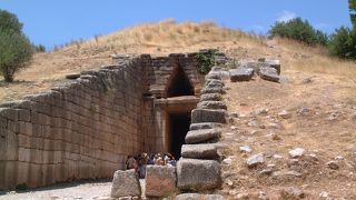 ギリシャで豪華客船クルーズ　　(8)　ミケーネ遺跡を散策