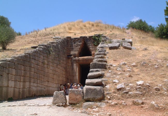 ギリシャで豪華客船クルーズ　　(8)　ミケーネ遺跡を散策