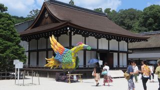 世界遺産の下鴨神社にある重要文化財。