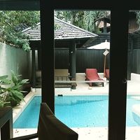 客室のプール。部屋によってタイプが違う