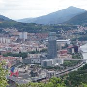 Bilbao市内を一望！