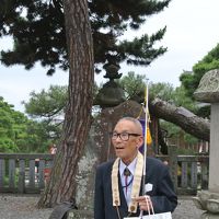 御年８５歳！お若い！よく通る声で案内していただいた