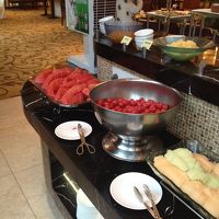 食事はちょっとイマイチでした