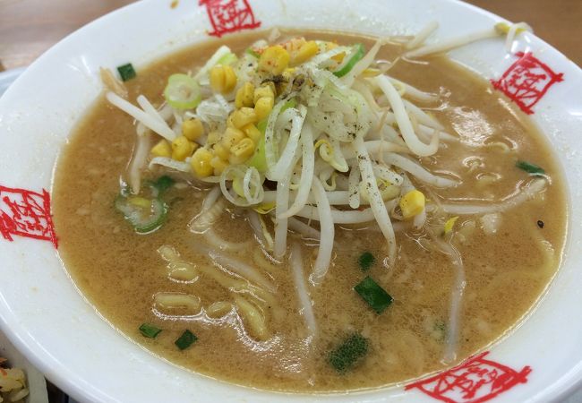 みそラーメンを食べました