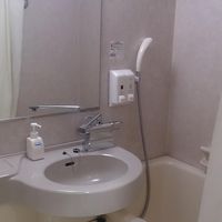 ごく普通のユニットタイプのバスルームでしたが清潔です。