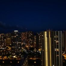 店内からの夜景