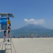 監視員がいます。