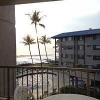 ラナイからの夕陽は最高