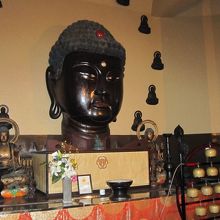 高岡大仏台座内にある2代目仏頭