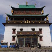 ウランバートルにおいてチベット仏教の総本山とも言うべき場所