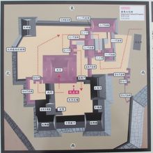 本丸周辺の建物の様子
