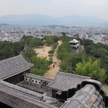 天守からの眺め