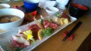 馬刺しランチ