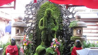 水掛け不動にお参り