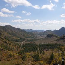 このパノラマに疲れも吹き飛んだ