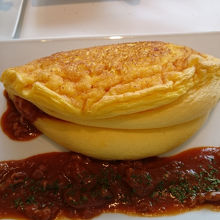 フワフワのオムレツ