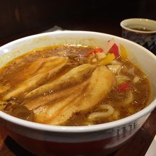 名物のカレーうどん