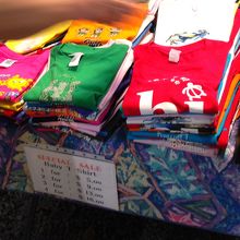 まずは衣類雑貨コーナーへ行きました 