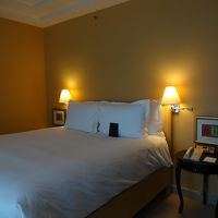 ３名利用なのでダブルベッドにエキストラベッド追加してます