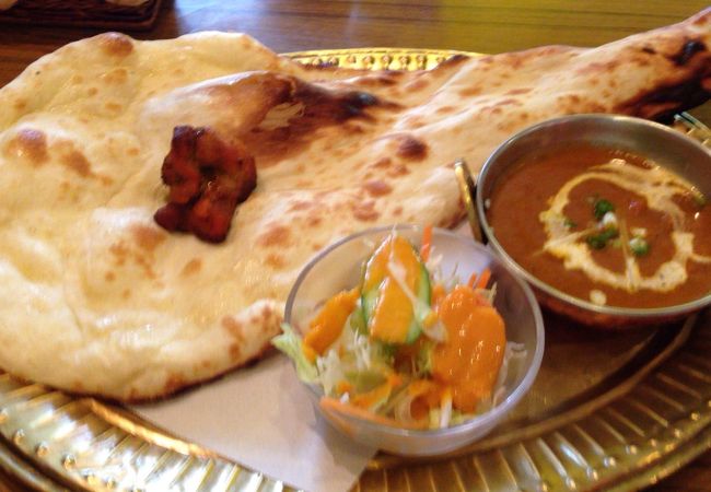 ナンが最高です！！