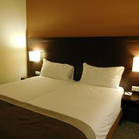 ダブルベッドでした。ツインもあるのかな？