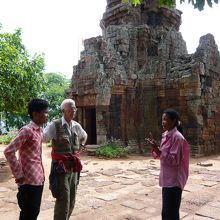 ボランティアガイドが説明してくれます