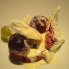 デザート　実は夢中で食べたので写真があまりない（笑）