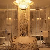 カールトン・クラブ・スイートのバスルーム