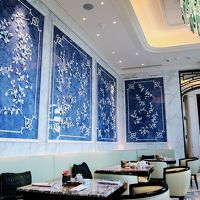 クラブラウンジのダイニング・エリア。