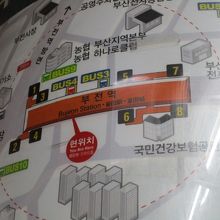 駅周辺地図　バス亭など