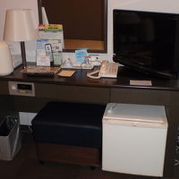 冷蔵庫やテレビ等も揃っています。