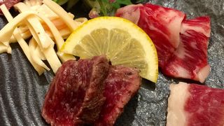 馬肉料理専門店と言えばこちらと伺って来ましたが。